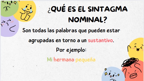 El sintagma nominal
